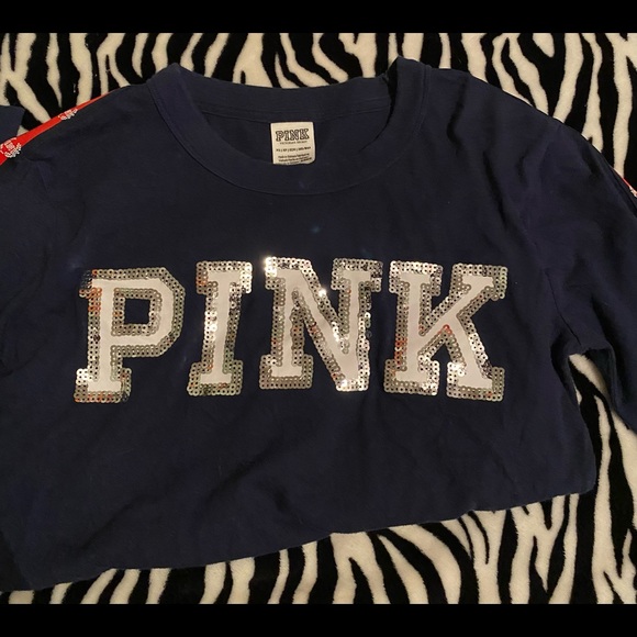 VS Pink bling pullover size XSmall - Picture 3 of 5